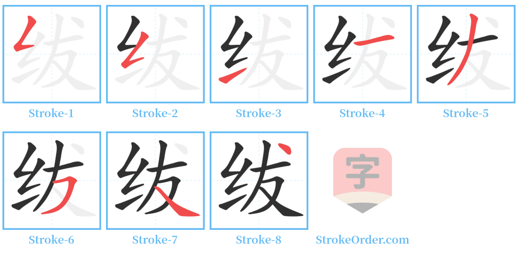 绂 Stroke Order Diagrams