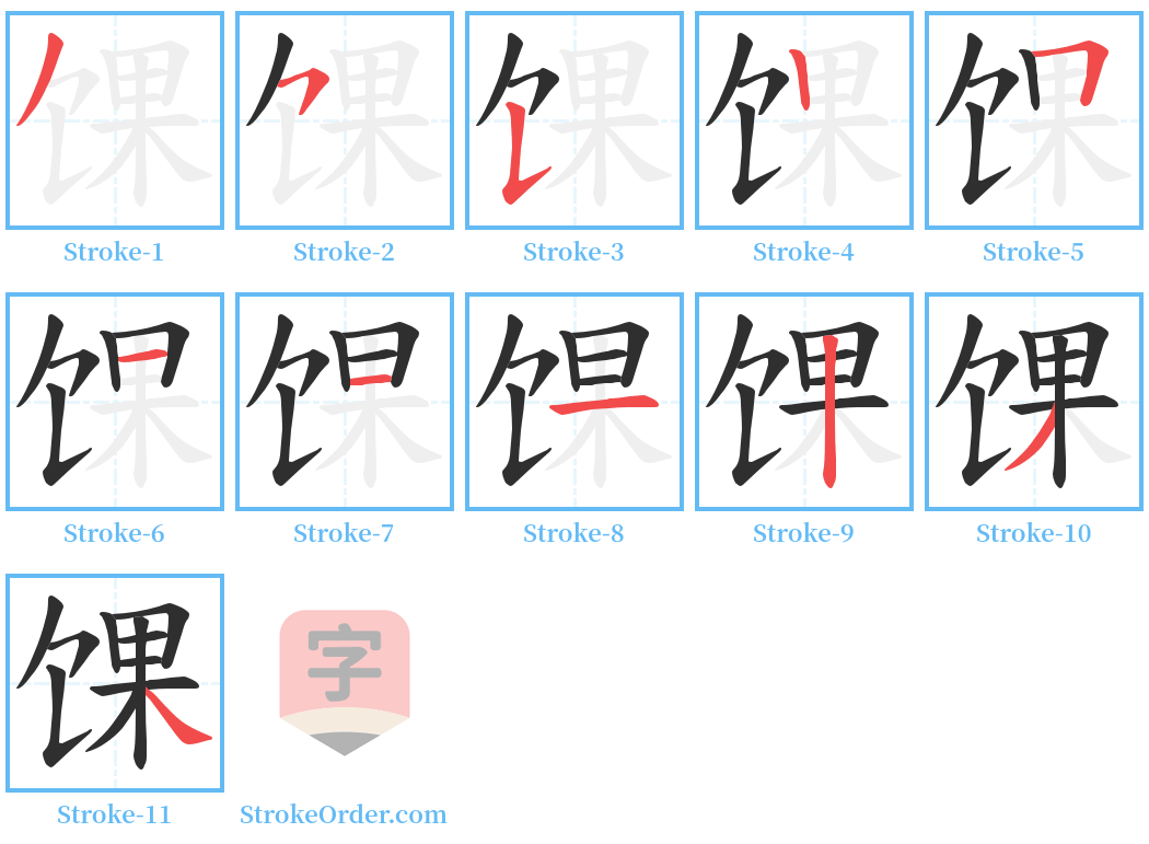 馃 Stroke Order Diagrams